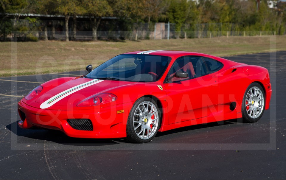 Casquette Ferrari Challenge Stradale 360 - Homme Taille L - Rouge En Coton - Neuf Avec étiquettes